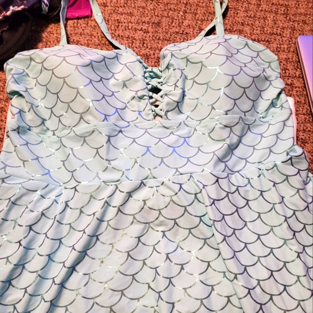Torrid Mermaid Swim Dress